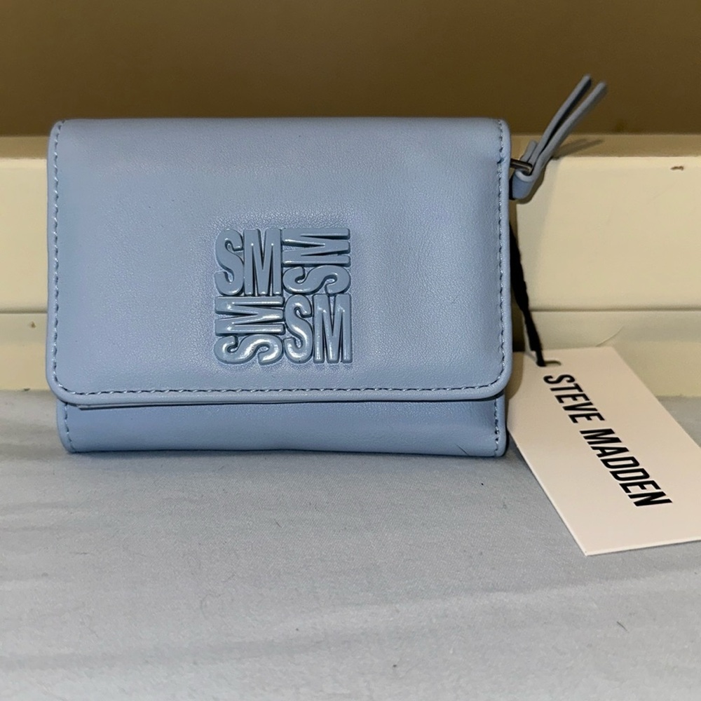 Steve Madden Light Blue Wallet